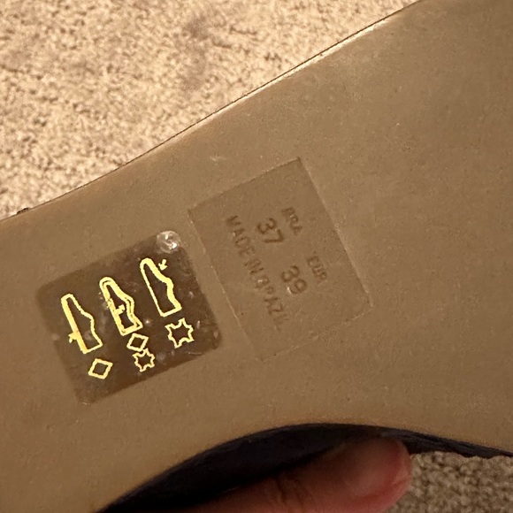 Idore blue wedge sandals - Picture 7 of 11